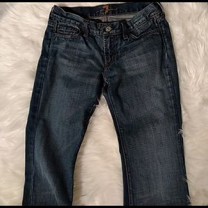 women’s 7 for all mankind flare jeans